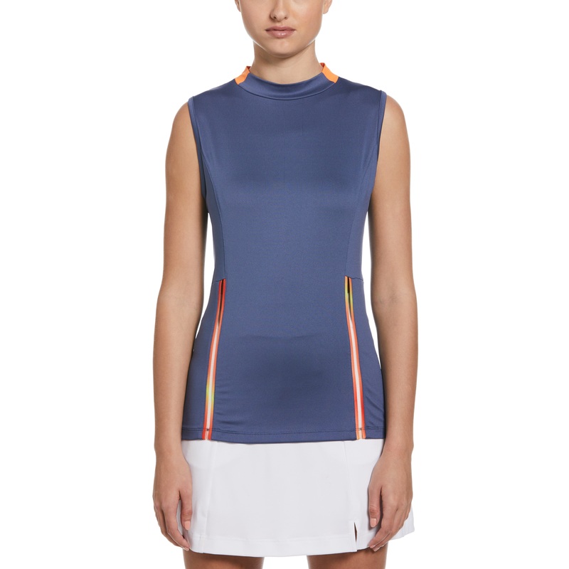 Women’s Color Block Chroma Stripe Golf Top