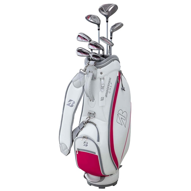 Bridgestone BG-100 Ladies 8 Piece  Package – L Flex – Pink