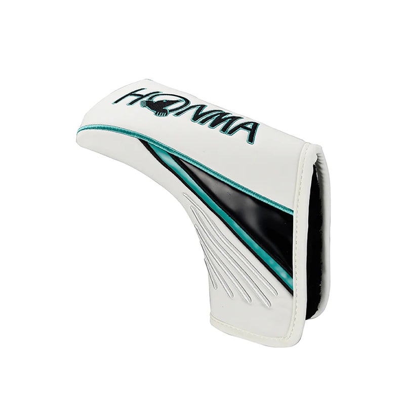 HONMA Pro Blade Putter Headcover (White/Green)