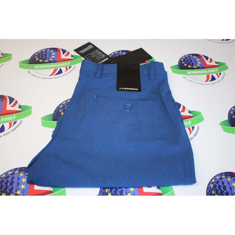 J.Lindeberg Vent Tight Shorts Estate Blue Golf Shorts Waist 32