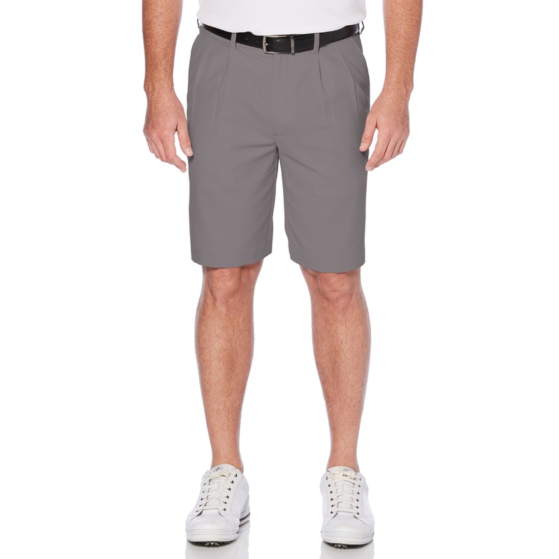Men’s Double Pleat Golf Short with Active Waistband