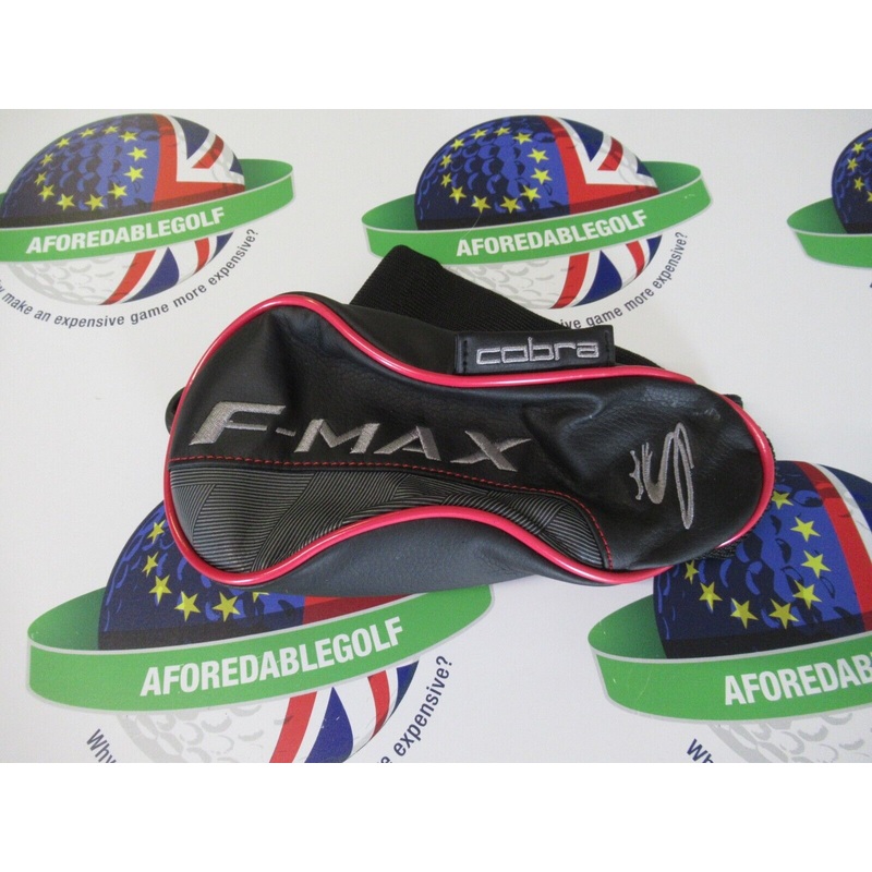 Used Cobra F-Max Black/Magenta Fairway Wood Head Cover