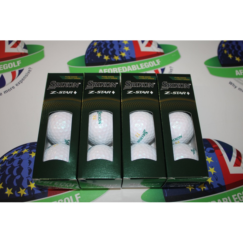 Srixon Z-Star Diamond Limited Edition Masters Golf Balls 1 Dozen