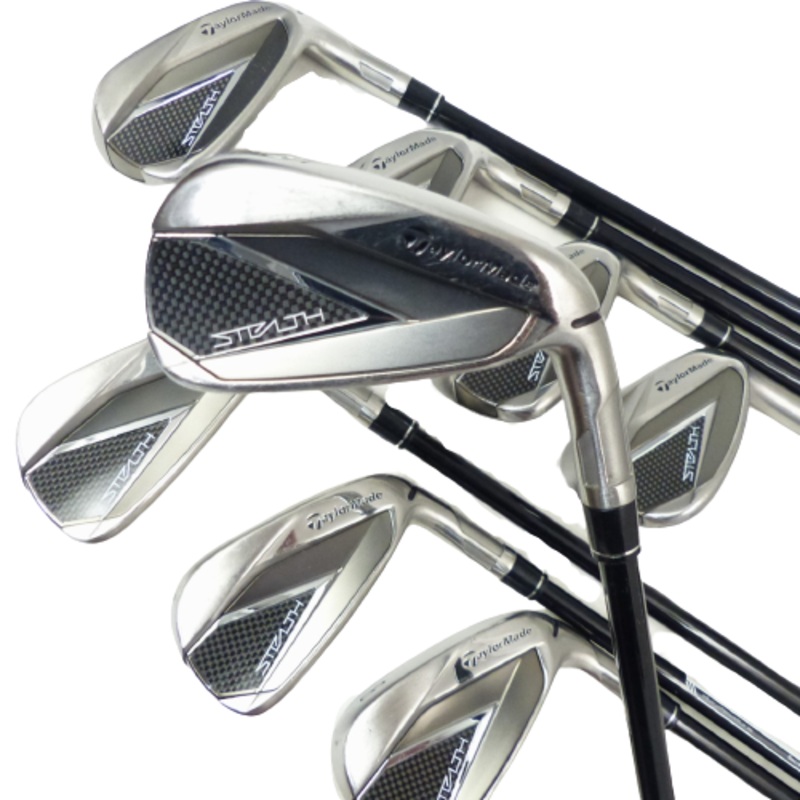 TaylorMade: Stealth 8pc. Iron Set 5i – PW, AW, SW Graphite Regular Right Hand