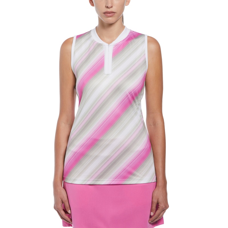 Women’s Energy Stripe Baseball Collar Golf Polo