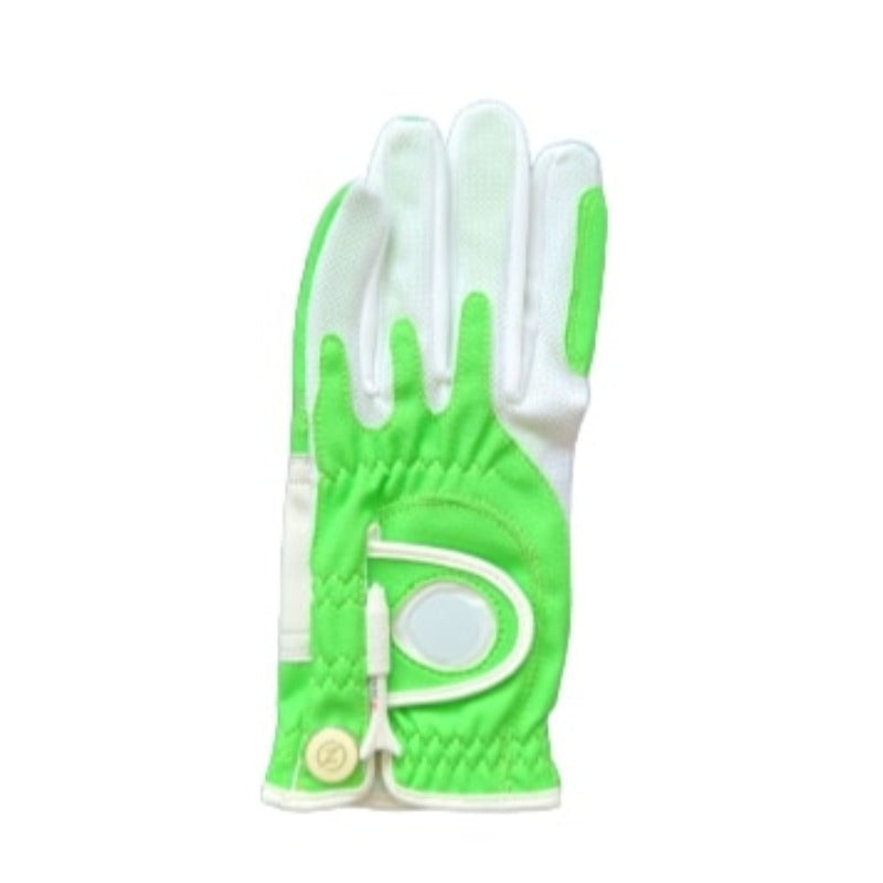 Zero Friction Golf Glove w/Magnet (Left) – Lime