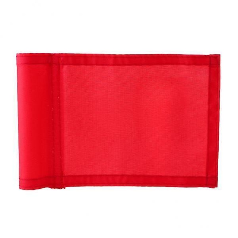 18xPuttingGreen Golf Solid Flag Golf Backyard Practicing Target Aids Red