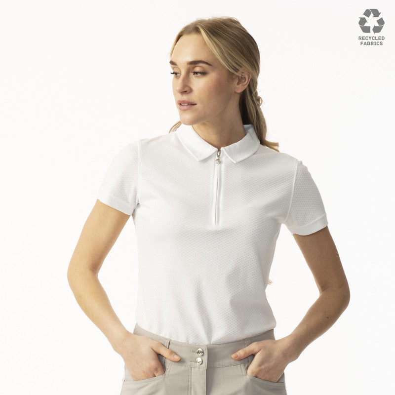 Daily Sports Peoria S/S Polo – White