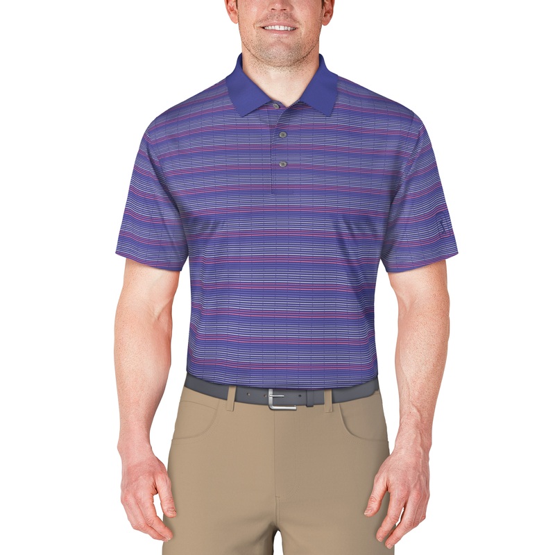 Men’s Jacquard With Solid Rib Collar