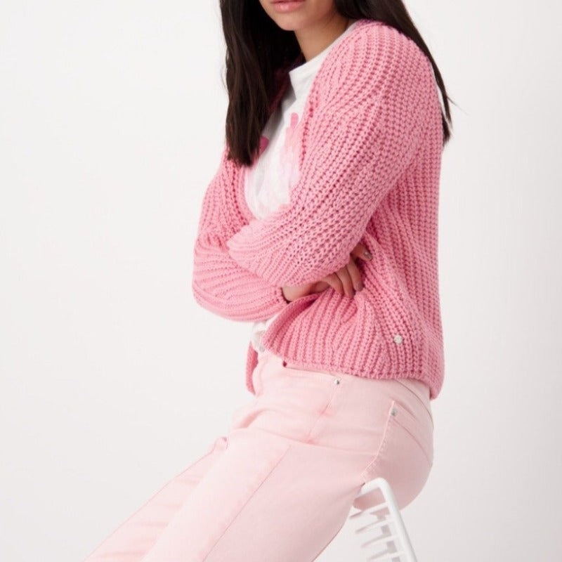 Monari Cardigan/Throw – Rose|34/XS|36/S|38/M|40/L