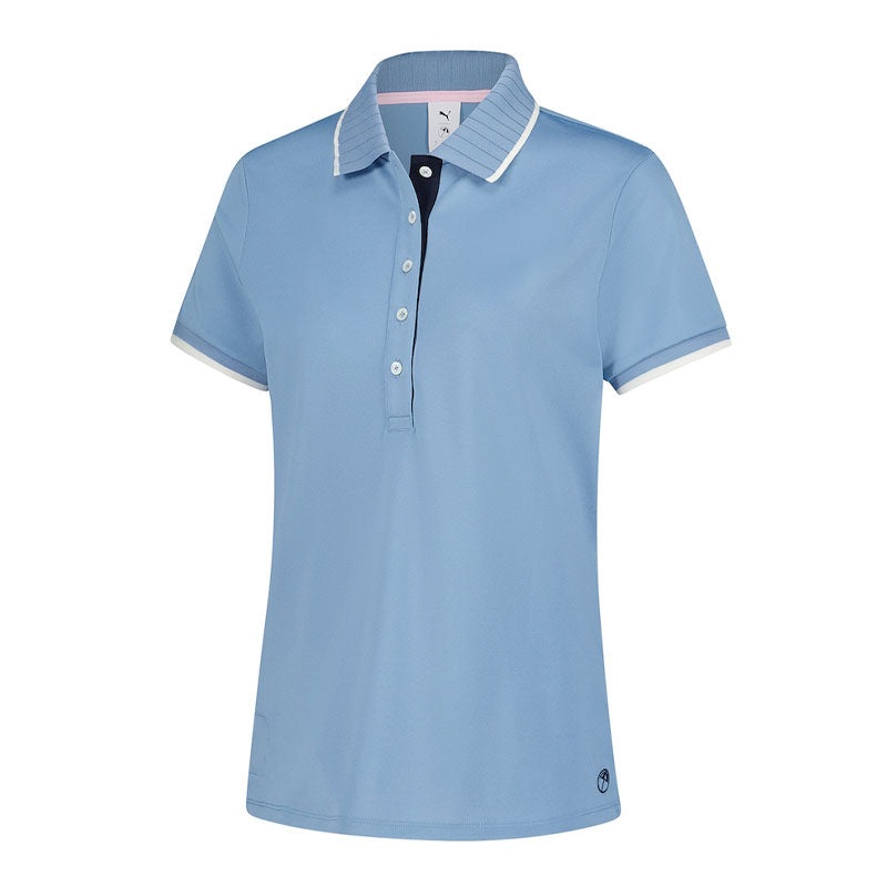 PUMA x Arnold Palmer Women’s Pique Polo (Zen Blue)