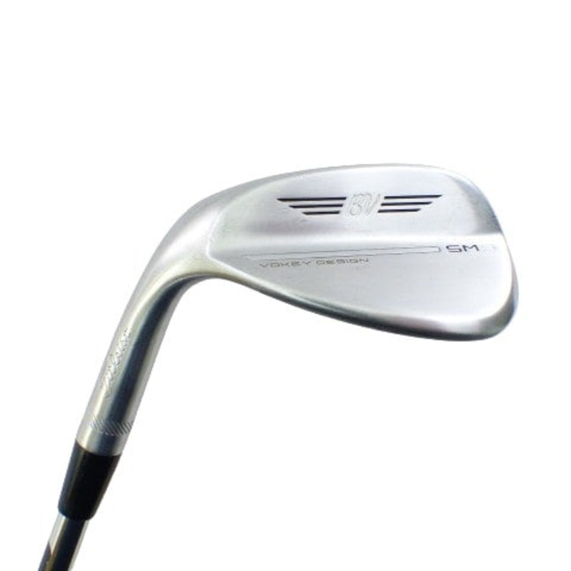 Titleist: Vokey SM9 Tour Chrome 54 Steel F-Grind Wedge Left Hand