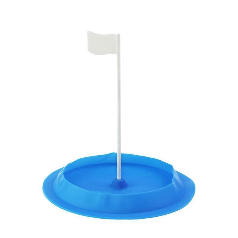 All Direction Golf Putting Cup Soft Rubber Practice Putter Hole Green Flag Training Tool Outdoor Go