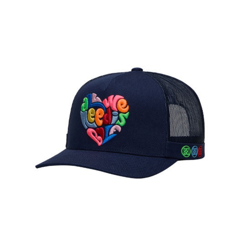 GFORE Golf Love Trucker Men’s Cap (Twilight)
