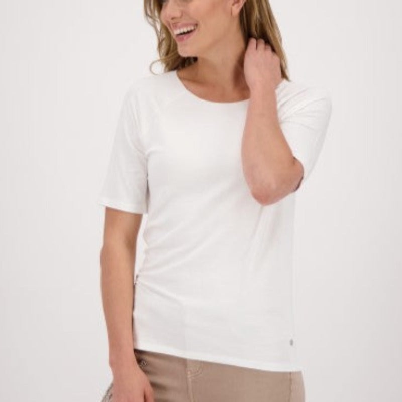 Monari  Lux Tee – Ivory|4|6|8|10