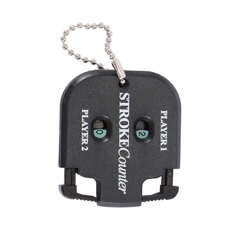 QingHai Golf Scorer Mini Handy Golf Shot Count Stroke Putt Score Counter Two Digits Scoring Keeper With Key Chain Golf Training Golf Accessories