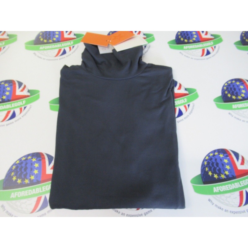 Swing Out Sister Cassie Roll Neck Top Navy UK Size XXL
