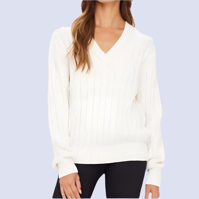 The Upside Seymour Sweater – Off White