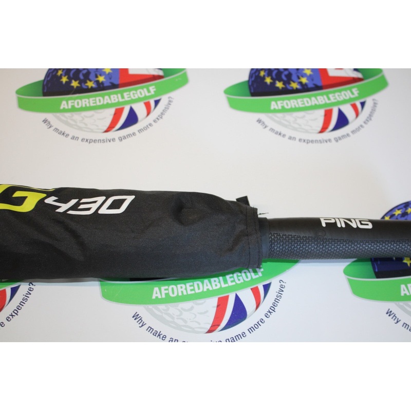Used Ping G430 68 Double Canopy Golf Umbrella & Storage Sleeve