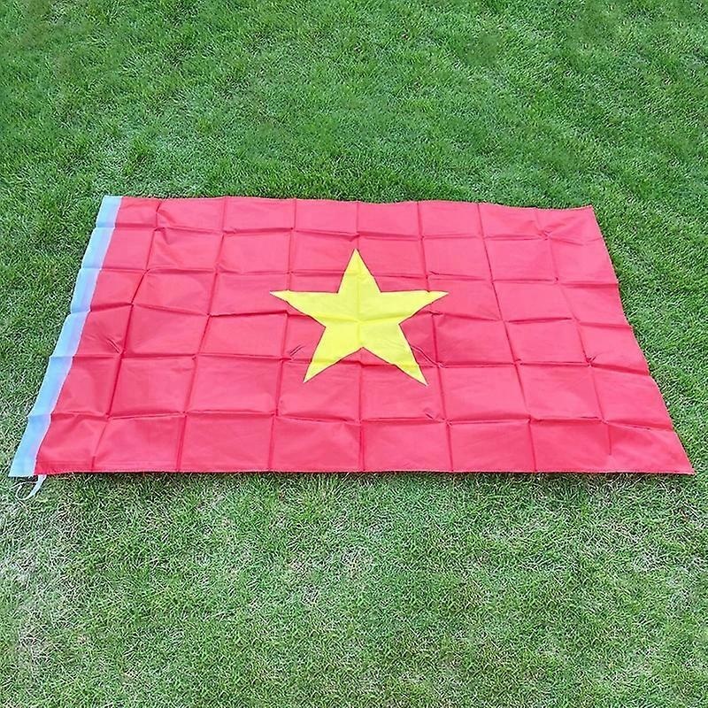 aerxemrbrae flag150x90cm   Vietnam  Flag polyester double side printed Vietnam  National flag banner for decor