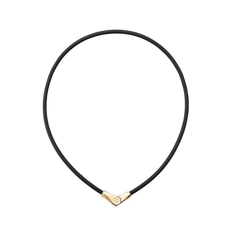 COLANTOTTE ALT NECKLACE (BLACK/GOLD)