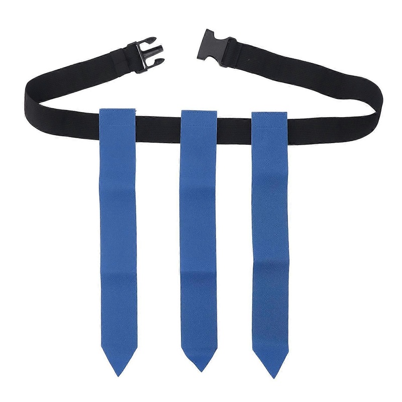 Outdoor Sports Flag Football Belts Adjustable 1 Belt 3 Flags for Kids Youth Adults Training Games Ac