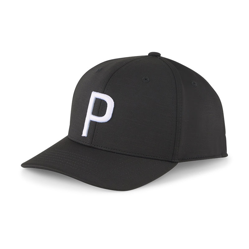 PUMA P Men’s Cap (Black)|BLACK|One Size