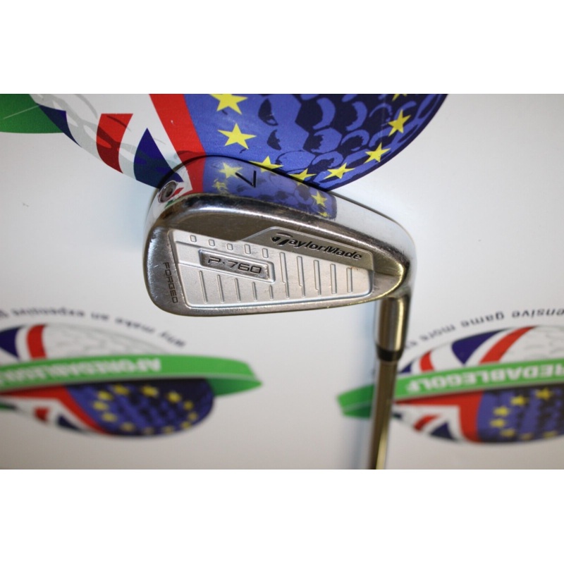 Used Taylormade P.760 Forged 7 Iron True Temper Dynamic Gold S300 Stiff Flex