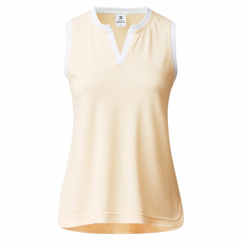 Daily Sports Ladies Sleeveless Quick Dry Golf Polo Shirt – Medium Only Left