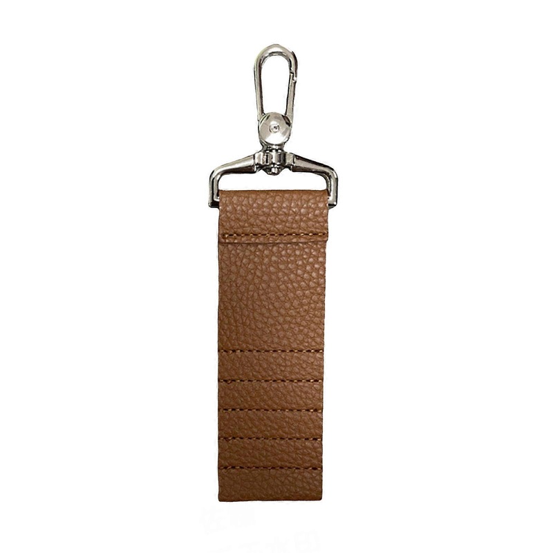 Golf Tee Storage Clip with 5 Holders Faux Leather Golf Spike Holder Portable Golf Tee Organizer Belt Clip for Golf Bag Golfers Gifts