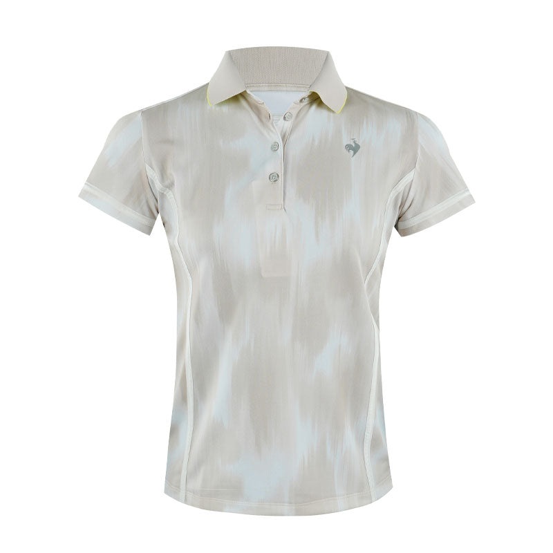 LE COQ SPORTIF GOLF Rijoume Curve Women’s Polo (Beige)