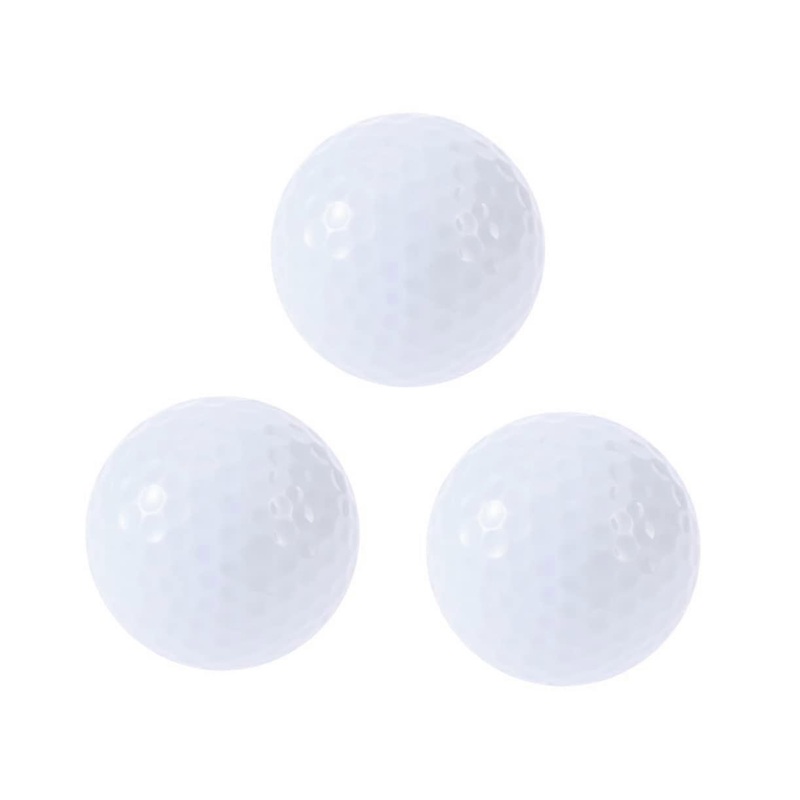 Pack of 3 Colored Balls, LED Night Glow Balls, LightUp Balls, Night Glow Balls, Golf, Shiny Glow Balls, LightUp Balls