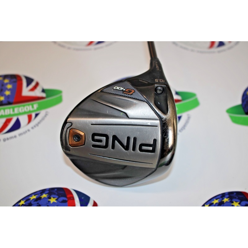 Used Ping G400 Left Hand 10.5 Degree Driver Ping Alta 55G Shaft Regular Flex