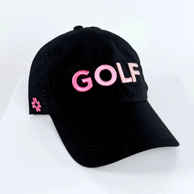 Vimhue Golf Puff Ombre Hat – Black