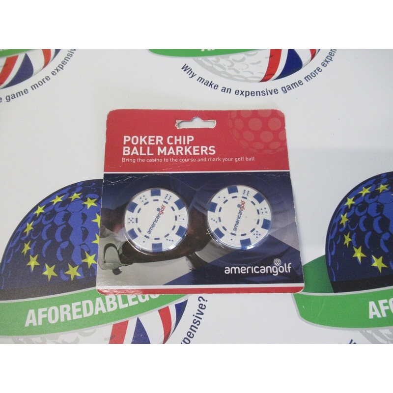 American Golf Poker Chip Golf Ball Markers