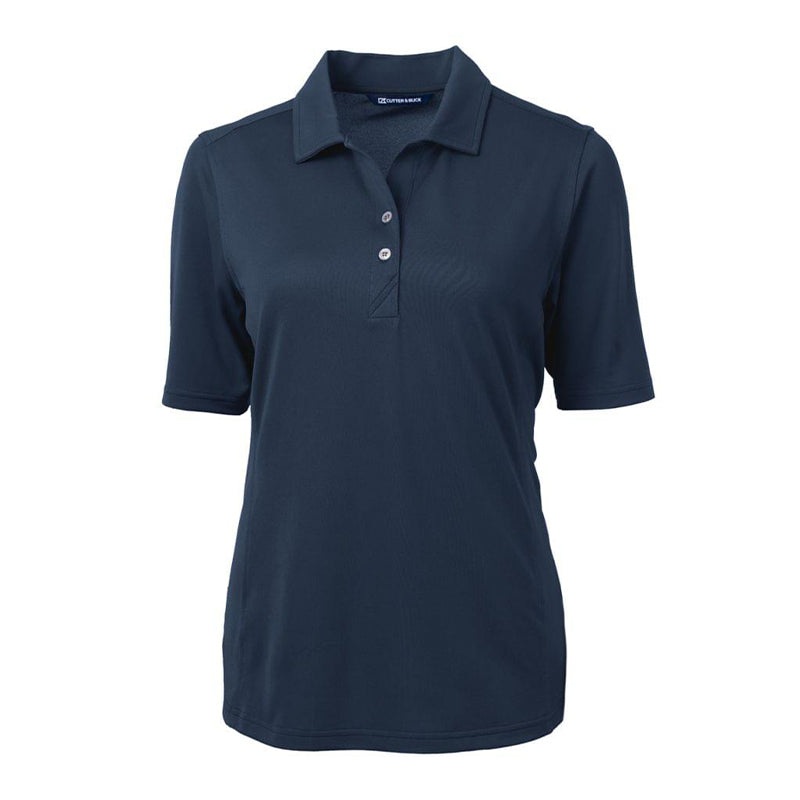 CUTTER & BUCK Virtue Eco Pique Women’s Polo (Navy Blue)