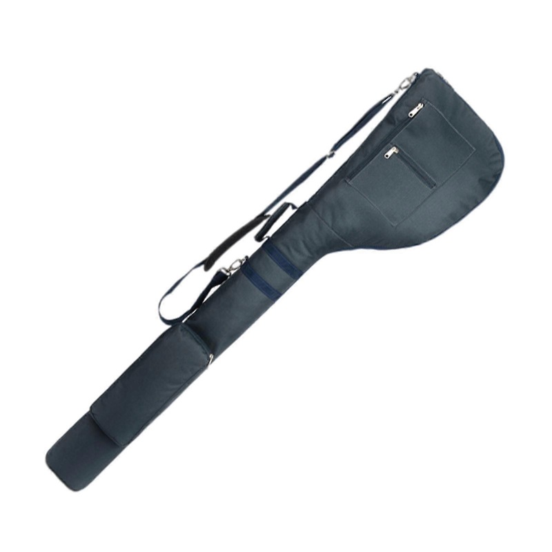 Golf Carry Caddy Case Gun Bag Clubs Carry Travel Training Bag Lightweight Blue