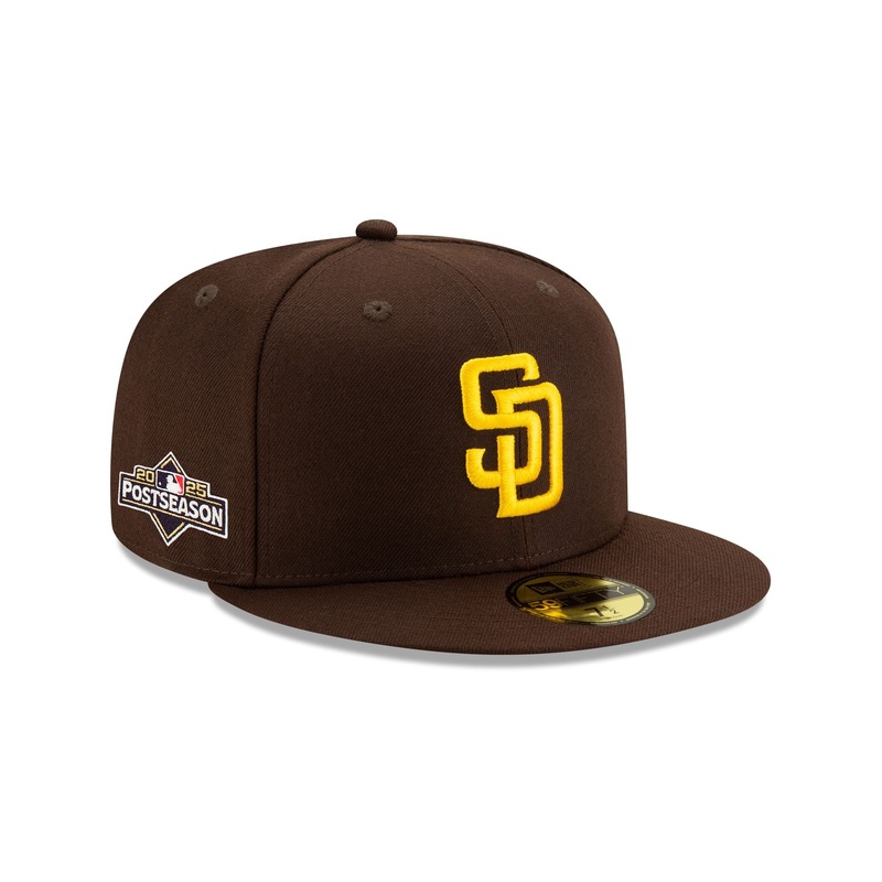 San Diego Padres 2025 Post Season Side Patch 59FIFTY Fitted Hat