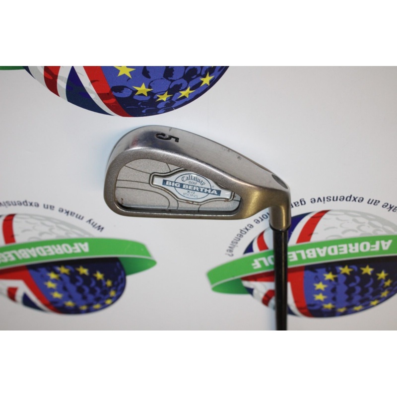 Used Callaway Golf Big Bertha X-12 5 Iron Rch 99 Series Graphite Regular Flex