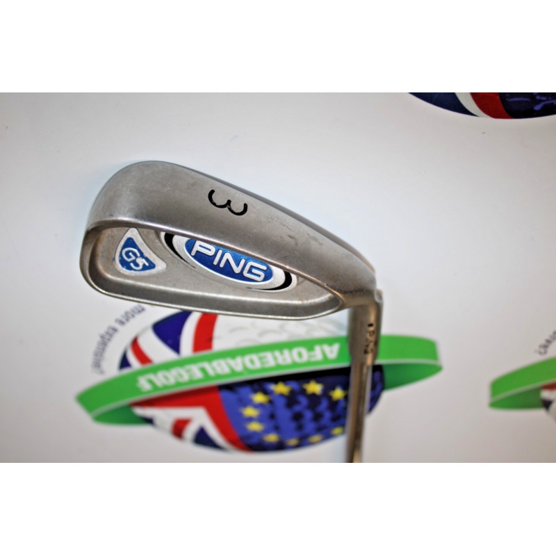 Used Ping G5 Black Dot 3 Iron True Temper Steel Shaft Regular Flex