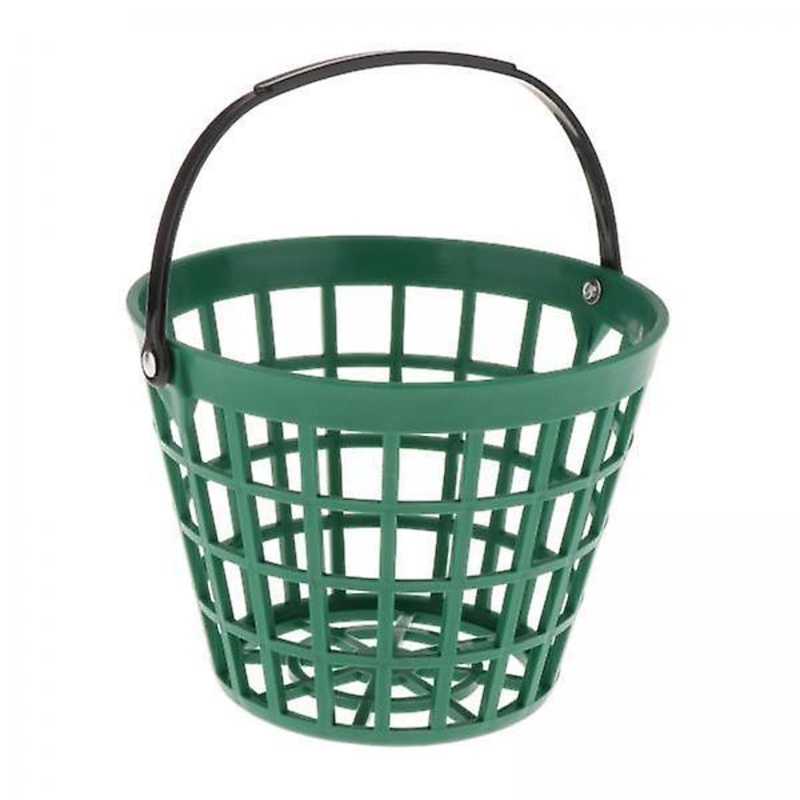 2xSolid Golf Ball Basket Golf Range Bucket Storage Organizer Holds 25 Balls