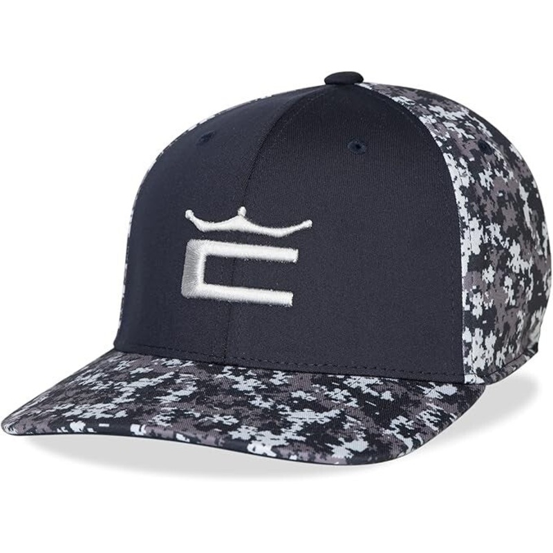 Cobra Camo Crown C Snapback Adjustable Golf Cap Navy Blazer