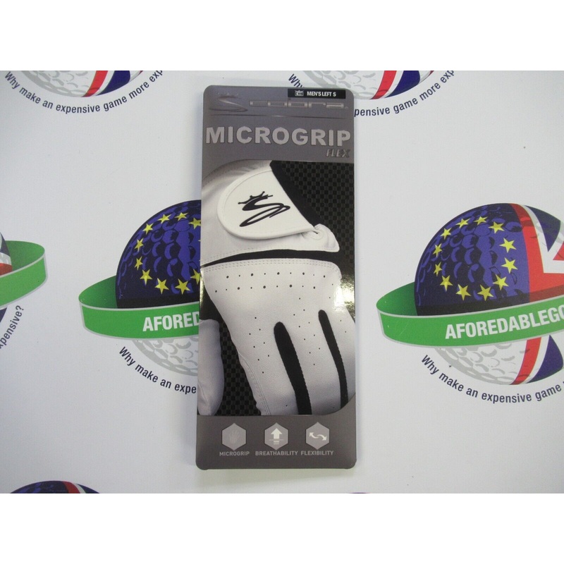 Cobra Microgrip Flex Left Hand Golf Glove Size Small