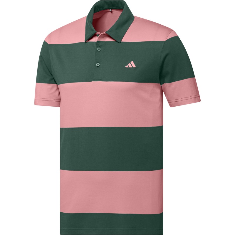 Colorblock Rugby Stripe Polo Shirt