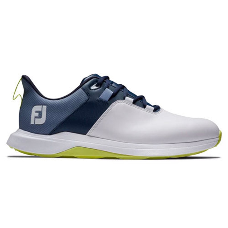 FJ ProLite Golf Shoes – White/Navy/Lime