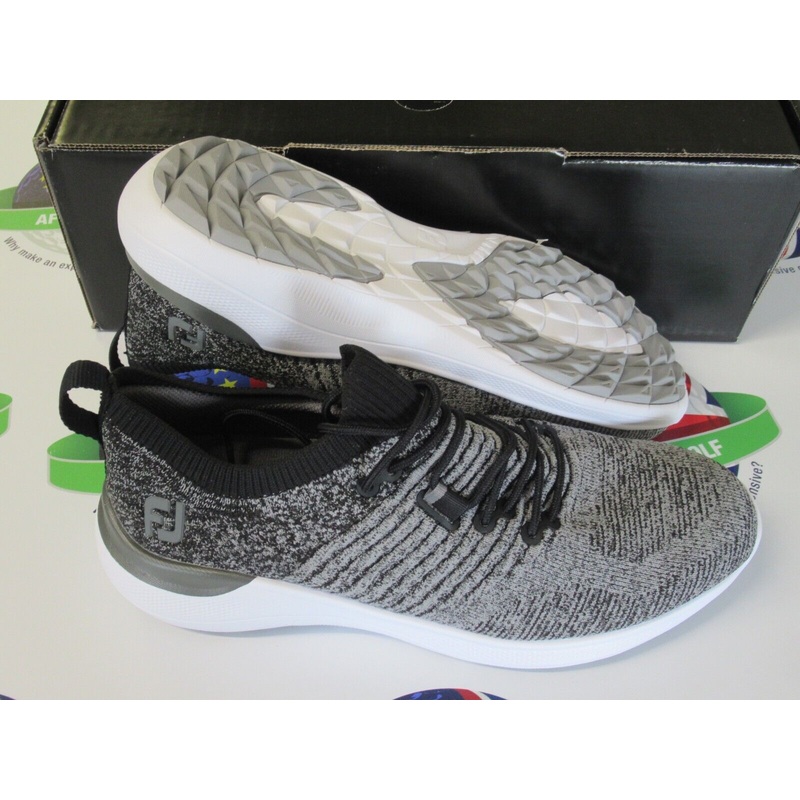 Footjoy Flex Xp Womens Golf Shoes Black/Grey 95336K UK Size 7.5 Medium