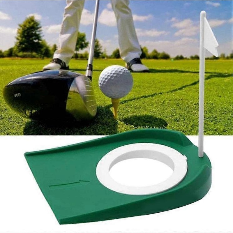 Golf Putting Hole and Flag Putting Practice Cup