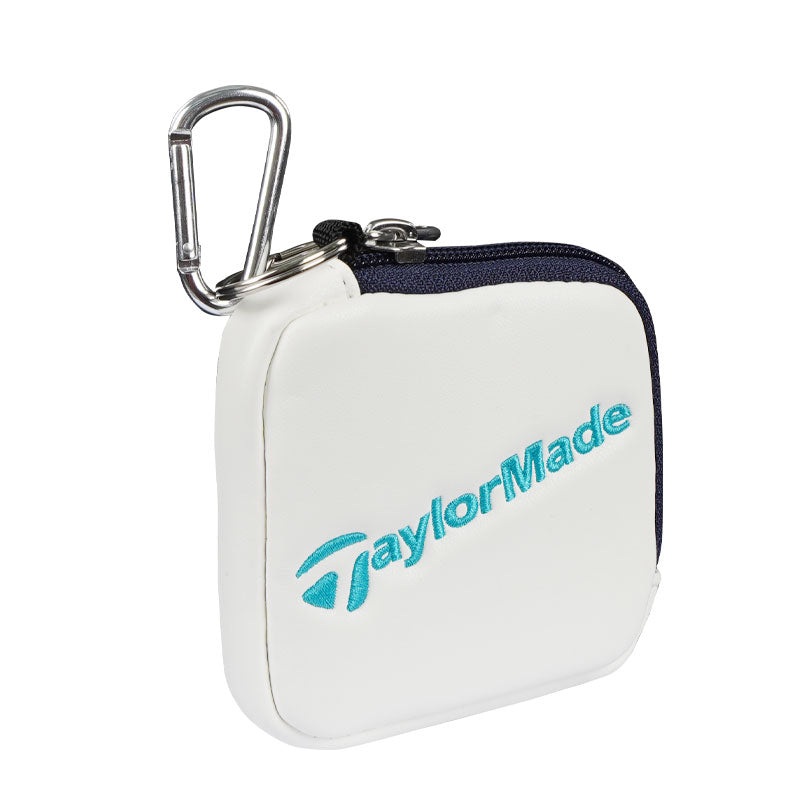 TAYLORMADE Pouch With Holder (White/Turquoise)