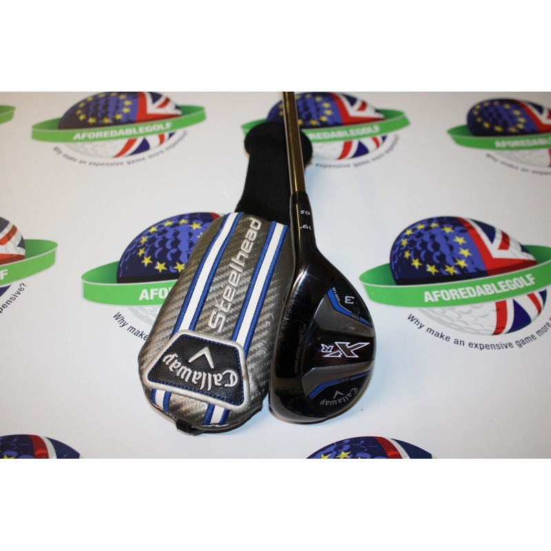 Used Callaway Xr16 Os 19 Degree #3 Hybrid Recoil 460 F3 Graphite Shaft Regular
