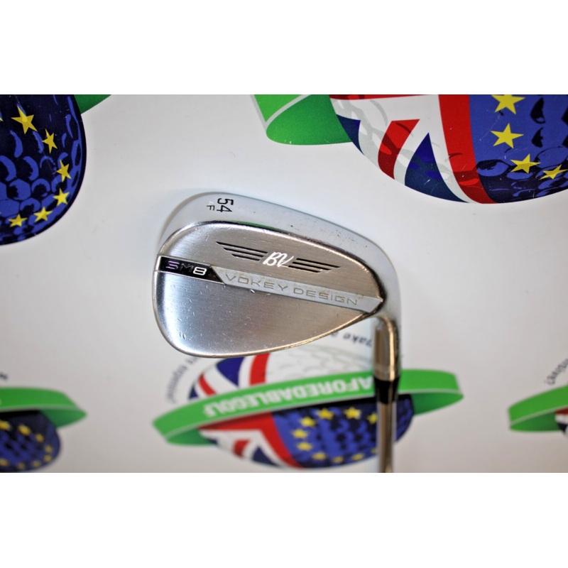 Used Titleist Bv Vokey Design Sm8 54/14F Wedge Tt Dynamic Gold Wedge Flex